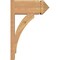 Ekena Millwork Thorton Arts & Crafts Smooth Outlooker, Western Red Cedar, 7 1/2"W x 16"D x 24"H OUT08X16X24THR03SWR - alternate 4